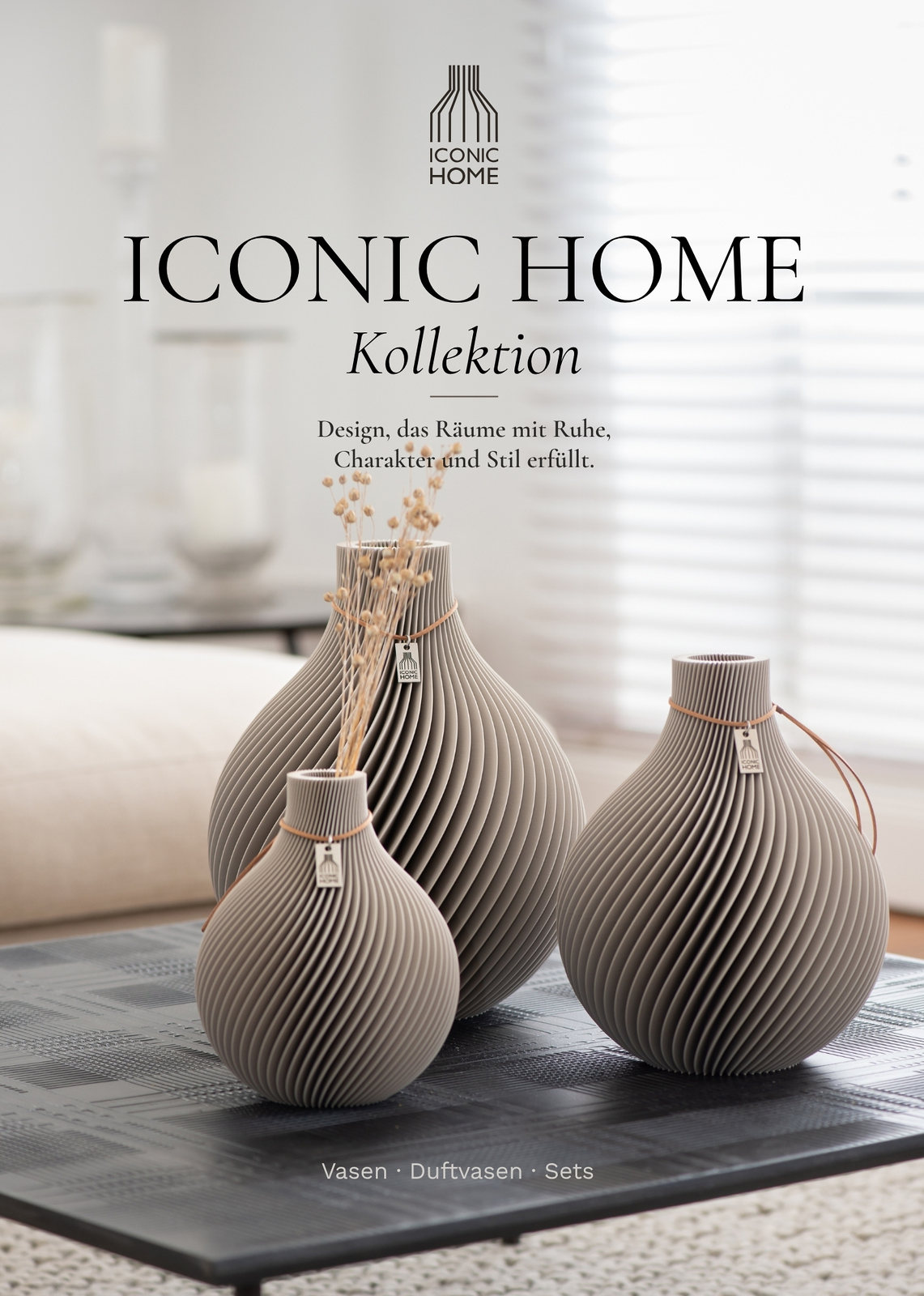 Titelbild des ICONIC HOME Händlerkatalogs